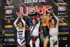 Girls 9-13 podium